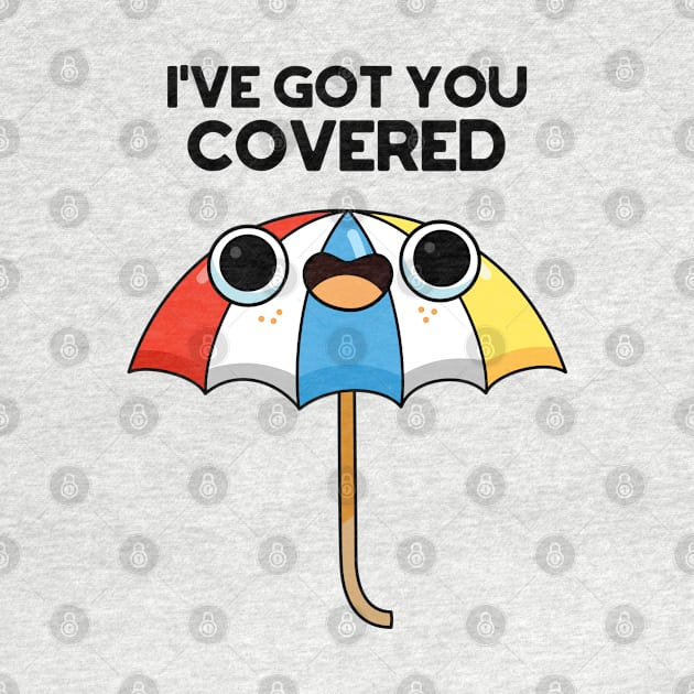 I've Got You Covered Funny Umbrella Puns by punnybone